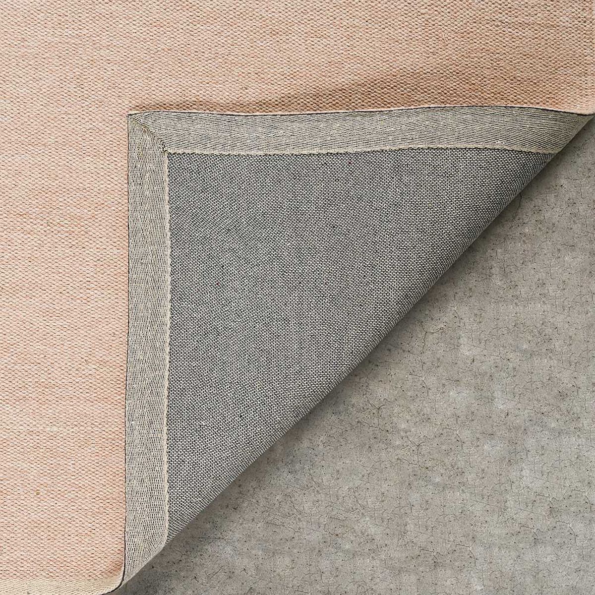 Alfombra Elements & Co Rose Lana Rosado 80x120 cm