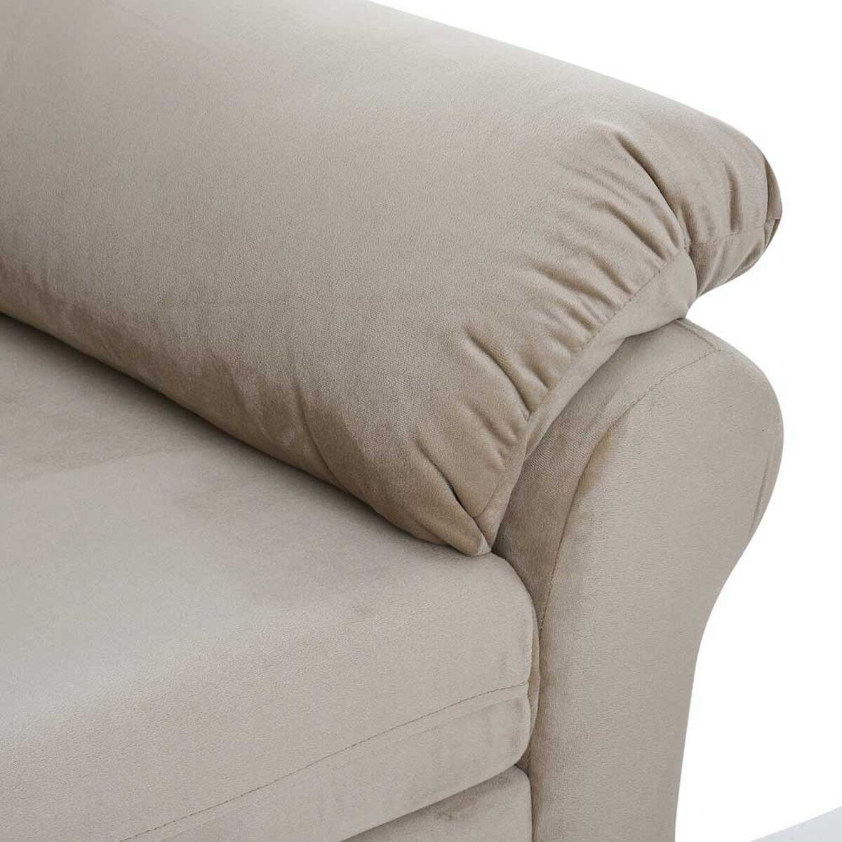 Sofá Muebles America Santa Fe 2 Cuerpos Beige