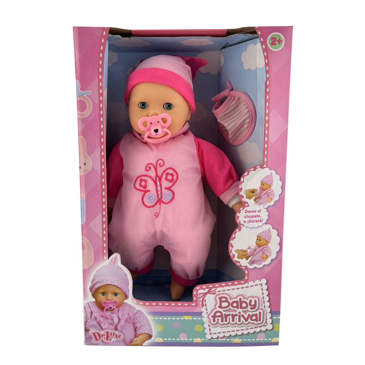 Muñeca con Chupete Deluxe