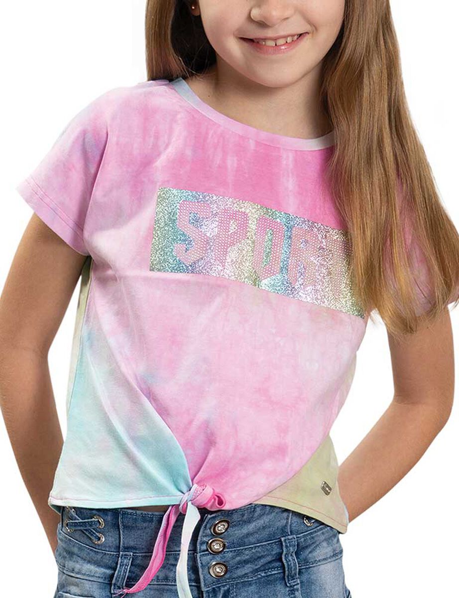 Polera de Algodón Niña Exception