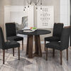 Juego de Comedor Jdo & Design Isabella 4 Sillas Castaño Oscuro 