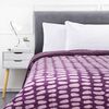 Plumón Coral Estampado Sherpa Casanova 2 Plazas Mora