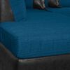 Seccional Black Factory Donato 3 Cuerpos Azul