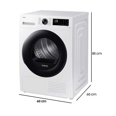 Imagen 2 del producto Samsung Secadora DV90CGC2A0AEZS 9 kg. Bomba de Calor Frontal Blanco