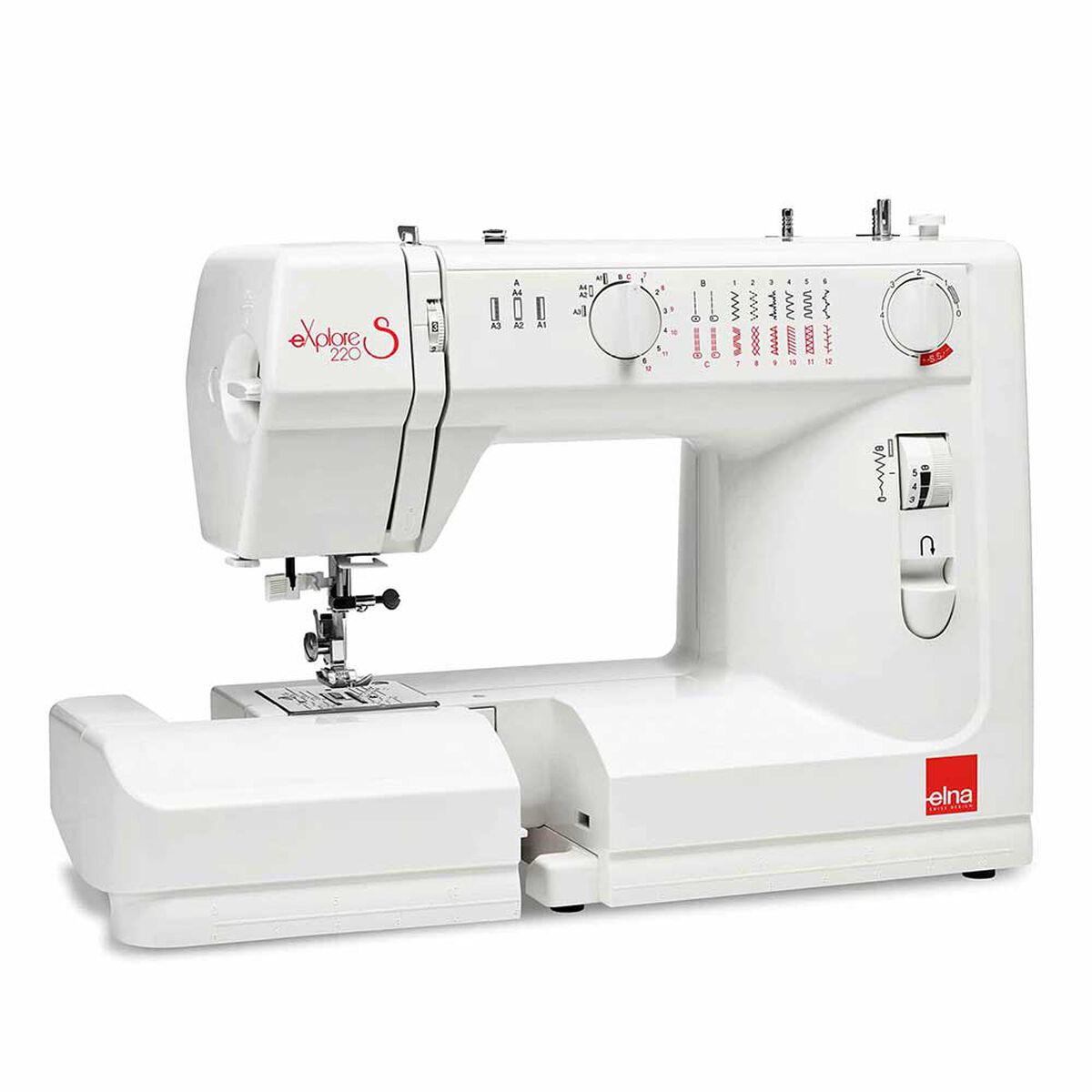 M&aacute;quina de coser mec&aacute;nica  Elna eX220S 60 W