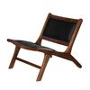 Sitial Latam Home Hannover Cuero Kentucky 1 Cuerpo Negro