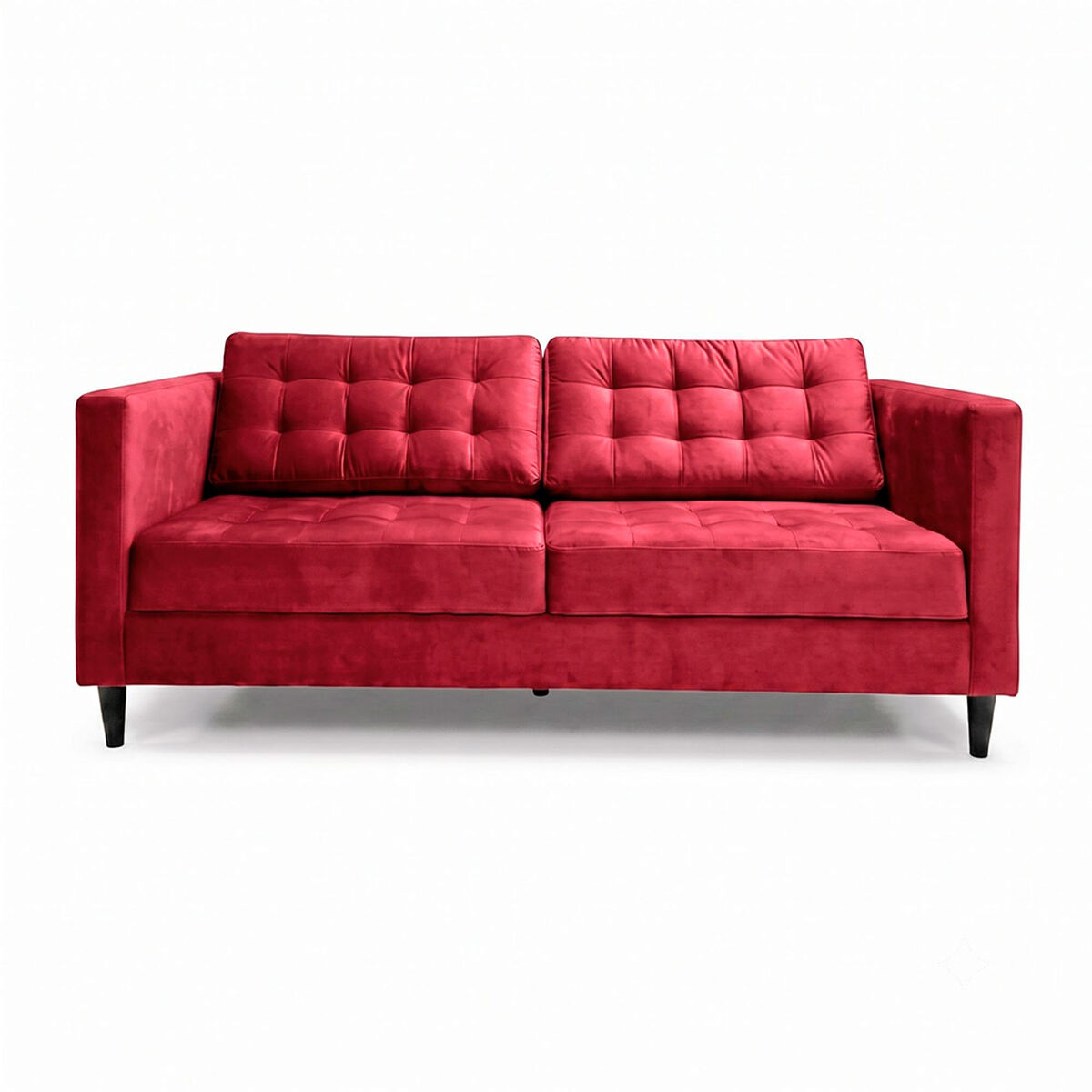 Sof&aacute; Muebles MPR Siena 2 Cuerpos Rojo