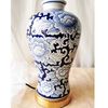 Lámpara de Mesa Ankara Estilo Oriental Azul