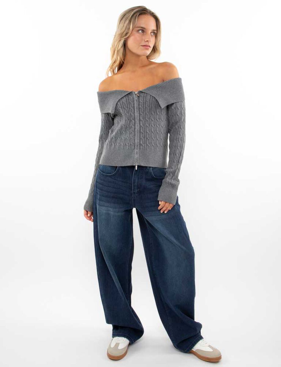 Sweater Bardot Mujer Icono