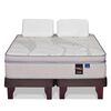 Cama Europea Flex 2 Plazas Maximo Cobre + 2 almohadas