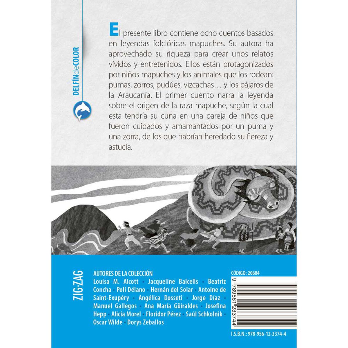 Libro Cuentos Araucanos Alicia Morel Zig-Zag