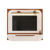 Panel TV Vekkahome Onare Hasta 70" con Luz Beige Caf&eacute;