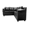 Sof&aacute; Seccional Muebles MPR Cattaleya 5 Negro