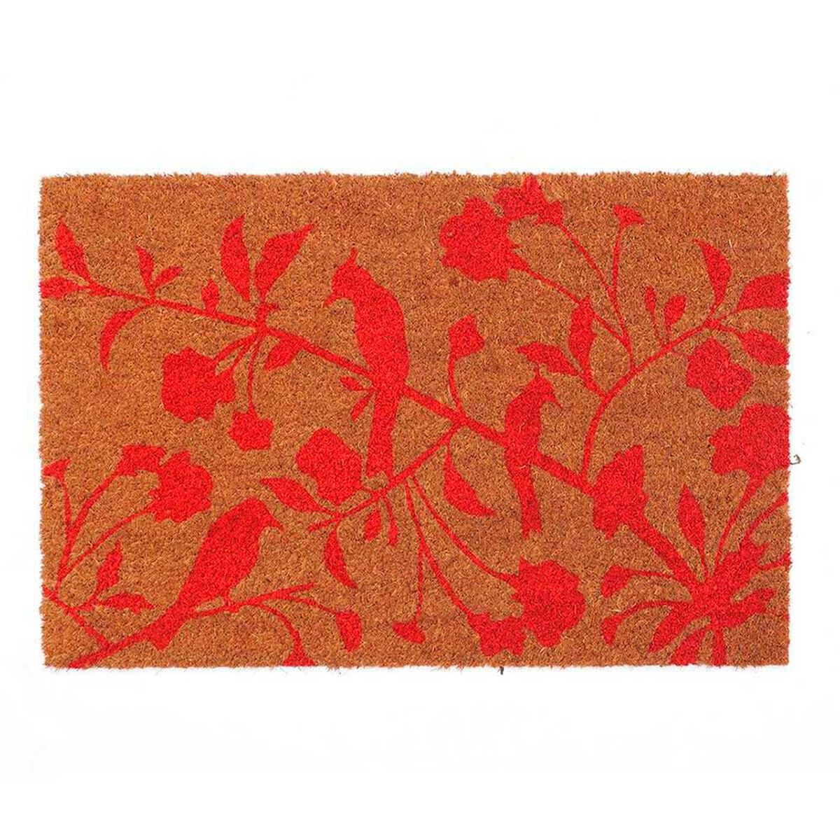 Limpiapi&eacute;s Idetex Coco Birds 45 x 75 cm Caf&eacute;