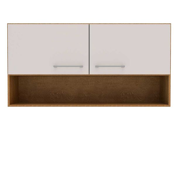 Mueble de Cocina Aereo Vekkahome Evandro 2 Puertas Blanco