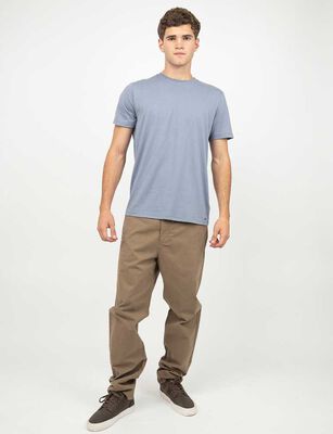 Imagen 2 del producto Pantalón Liso Hombre Zibel Tabaco, Verde-Osc