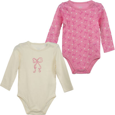 Pack 2 Body Manga Larga de Algod&oacute;n Chess Baby