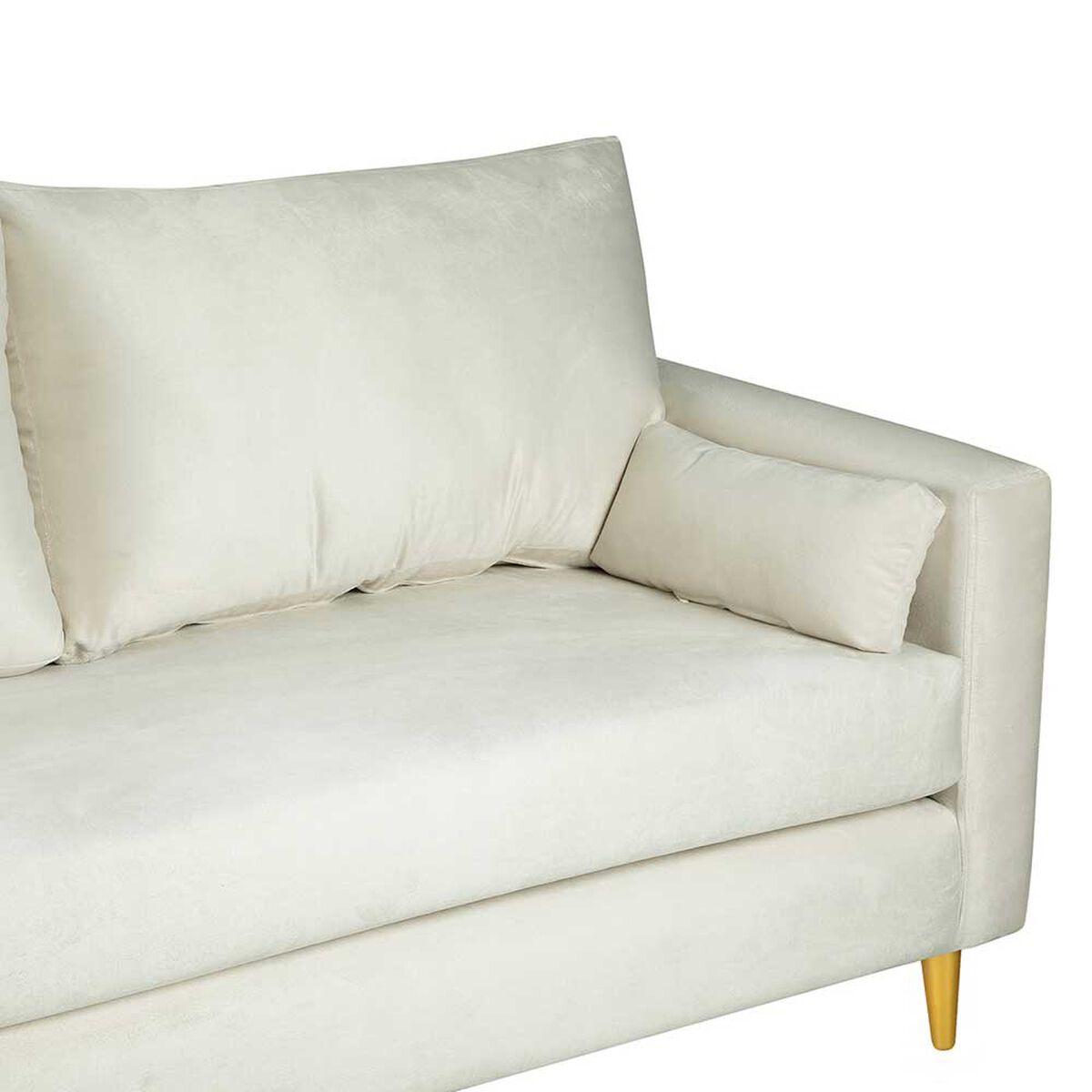 Sof&aacute; Bodevir Sky Felpa 01 3 Cuerpos Crudo&nbsp;