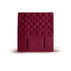 Respaldo Latam Home 1 Plaza Brescia Tela Velvet Burdeo