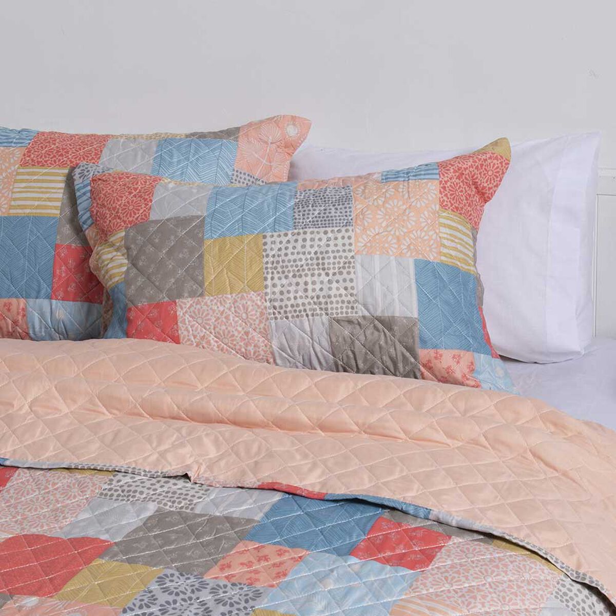 Quilt Mashini 1,5 Plazas Estampado Geminis