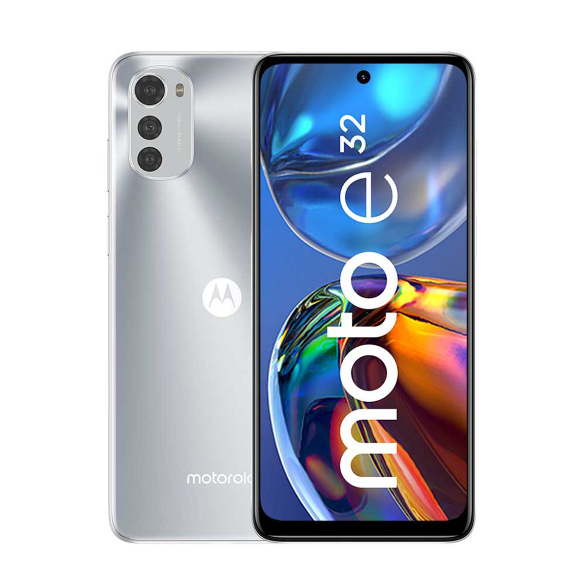 Celular Motorola Moto E32 64GB 6,53" Plata Liberado