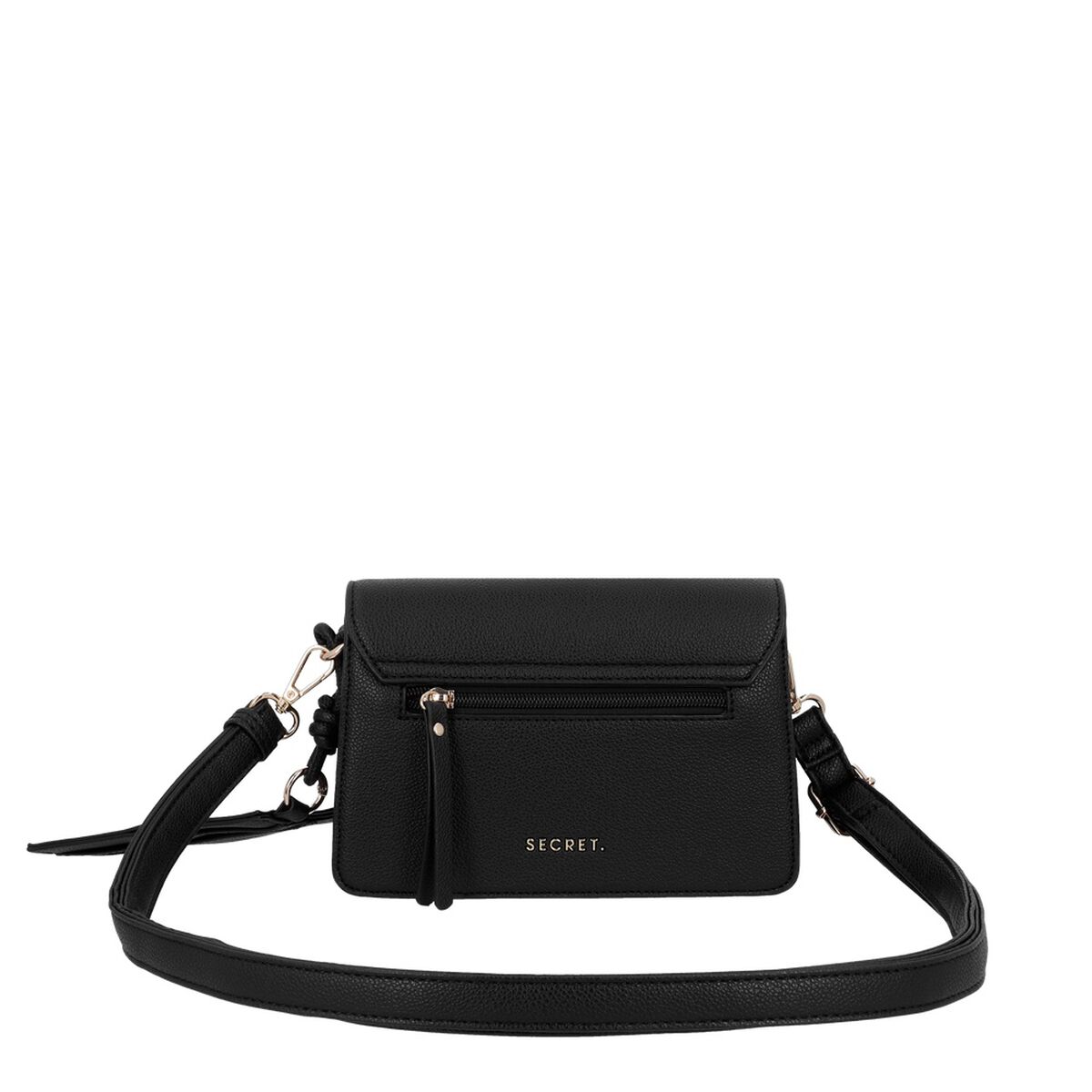 Cartera Bandolera Secret Serbia SC7 Peque&ntilde;a Negro