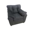 Juego de Living Almore Urban Negro  2 - 1 - 1