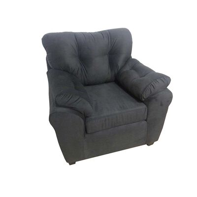 Imagen 2 del producto Juego de Living Almore Urban Negro 2 - 1 - 1