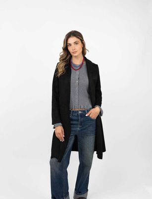 Imagen 1 del producto Chaqueta Larga Mujer Zibel Negro
