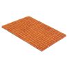 Limpiapi&eacute;s Idetex Coco Pattern 45 x 75 cm Caf&eacute;