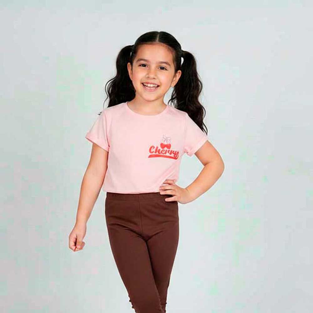 Polera Manga Corta Niña Chess