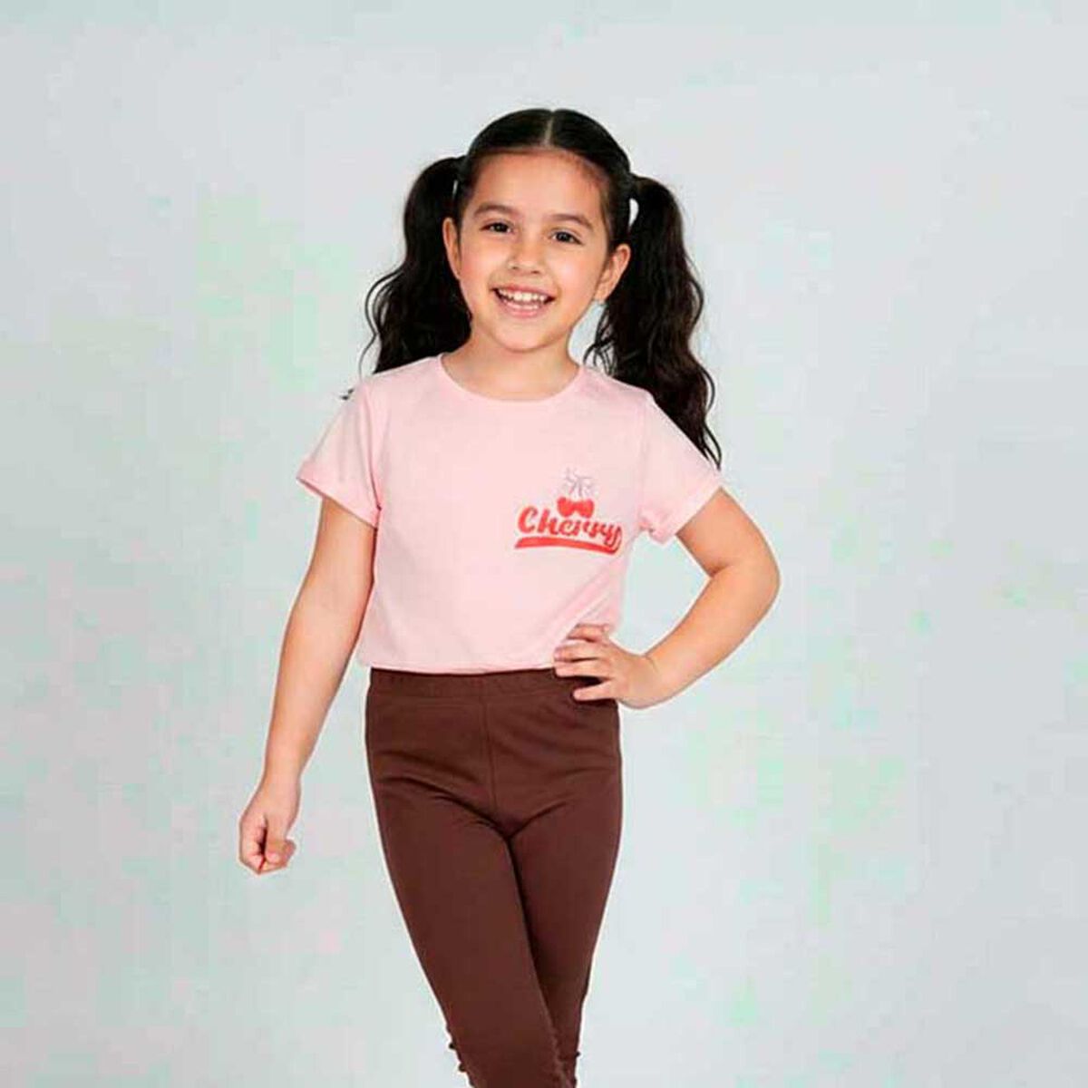 Polera Manga Corta Ni&ntilde;a Chess