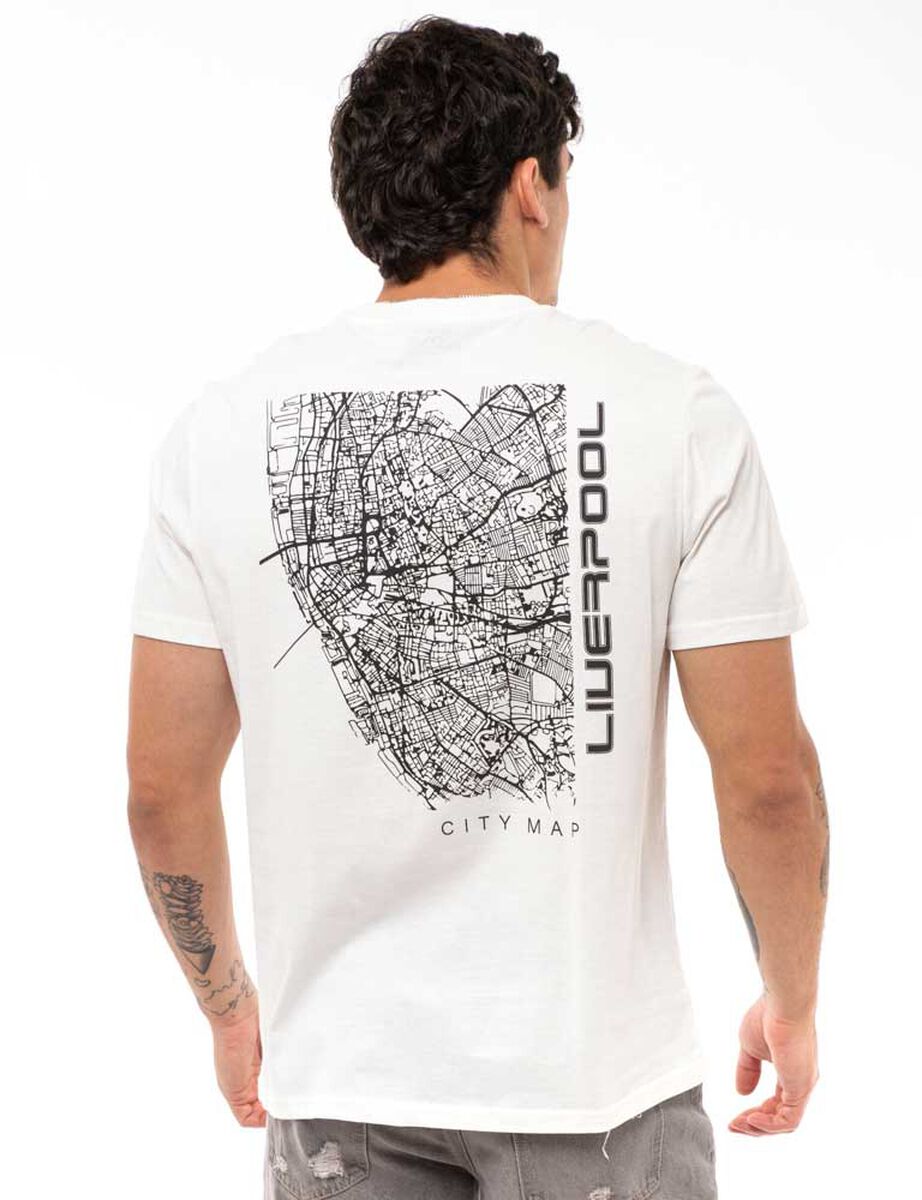Polera Algodón Metro Manga Corta Hombre Icono