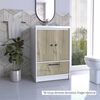 Mueble Lavamanos TuHome Bath Bi Color 2 Puertas 1 Caj&oacute;n Duna Blanco