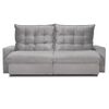 Sofá Reclinable Innovamuebles Magestic 2 Cuerpos Gris