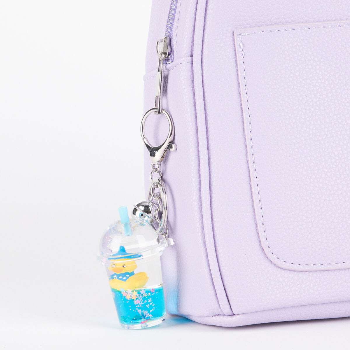 Mochila Lila Icono