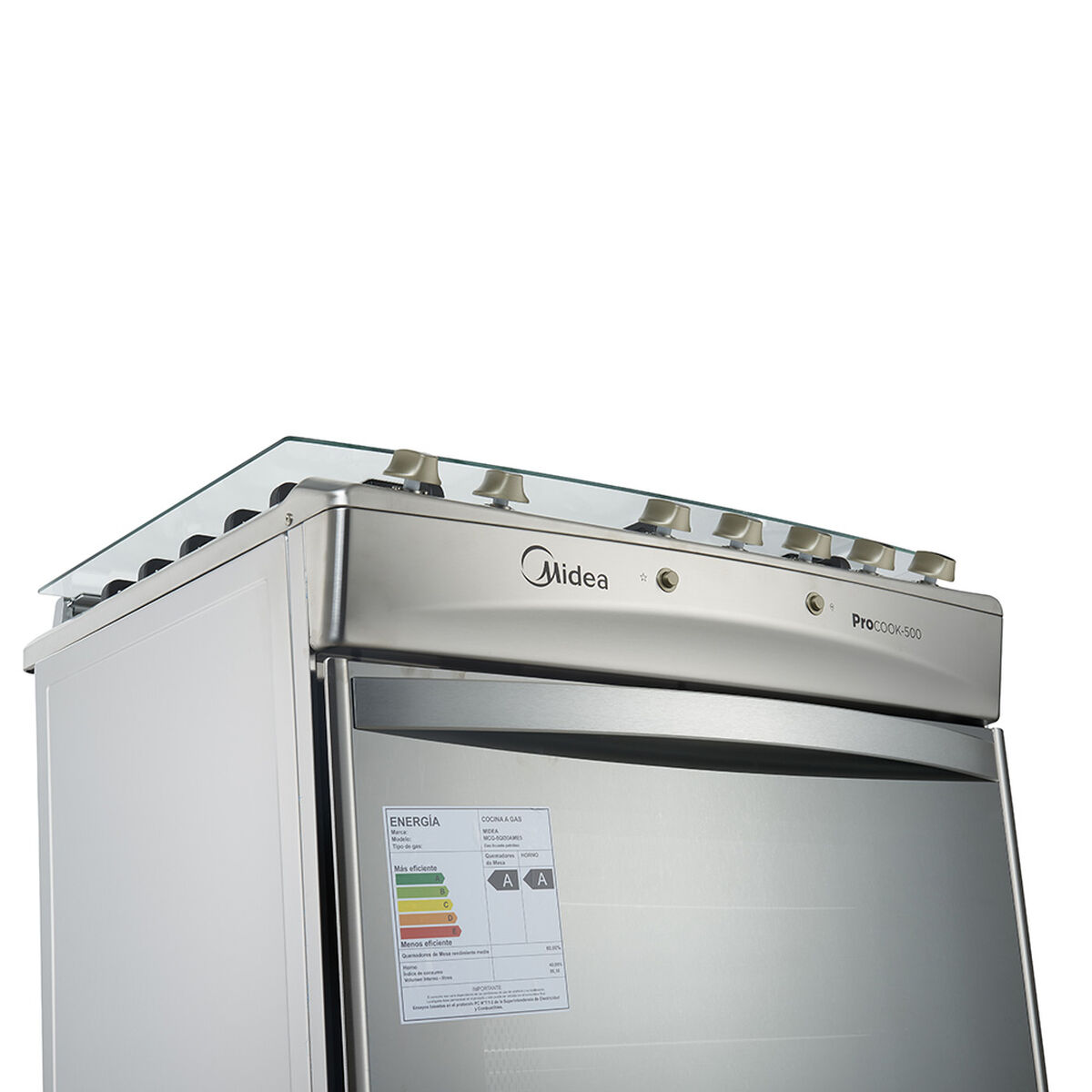 Cocina a Gas Midea MCG-5QI30ANS 5 Quemadores