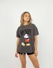 Polera Dibudjos Animados Manga Corta Mujer Icono