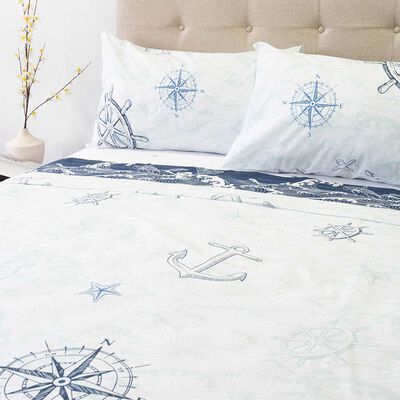 Imagen 1 del producto Juego de Sábanas Doral 144 Hilos Full Premium Waves