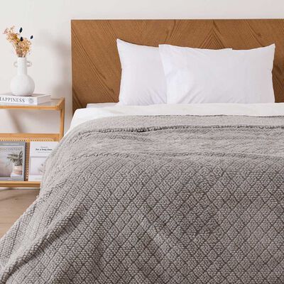 Imagen 1 del producto Frazada Mashini JQD Sh Atlantic 2 Plazas Gris