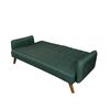 Casanova Sofá Cama Renata 3 cuerpos Verde Piedra 180x88CM