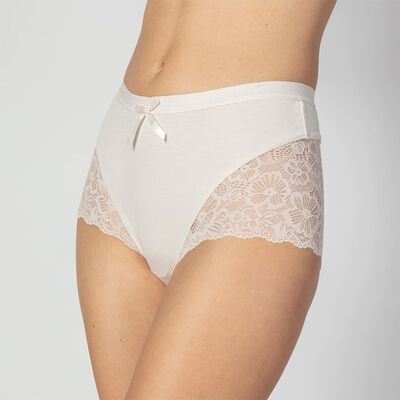 Imagen 2 del producto Calzón Midi Mujer Intime Arena, Blanco, Guinda, Ivory