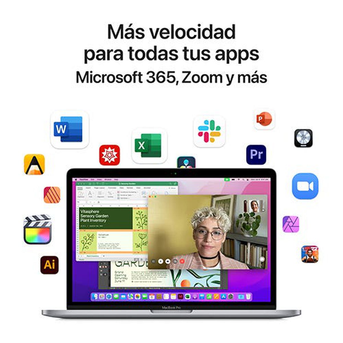 Notebook Apple MacBook Pro M2 8GB 256GB SSD 13,3"