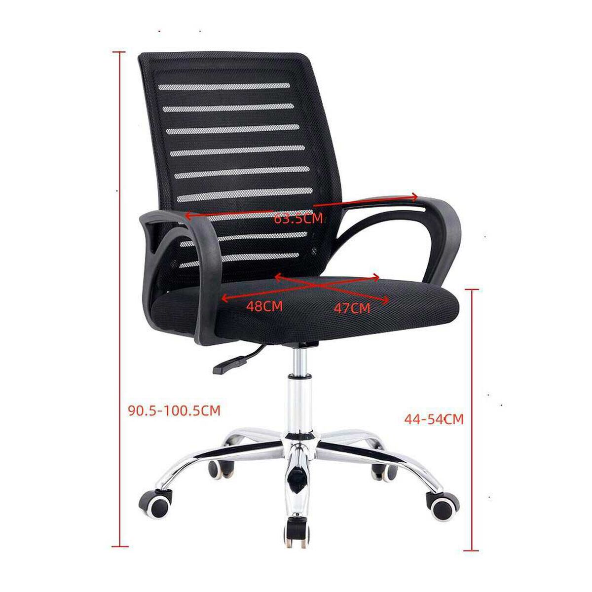 Silla Escritorio Arthome BM-807 Negro