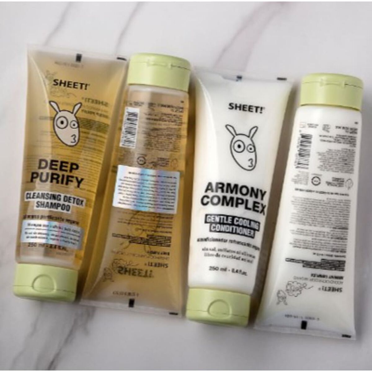 Pack Shampoo Detox Y Acondicionador Armony Sheet