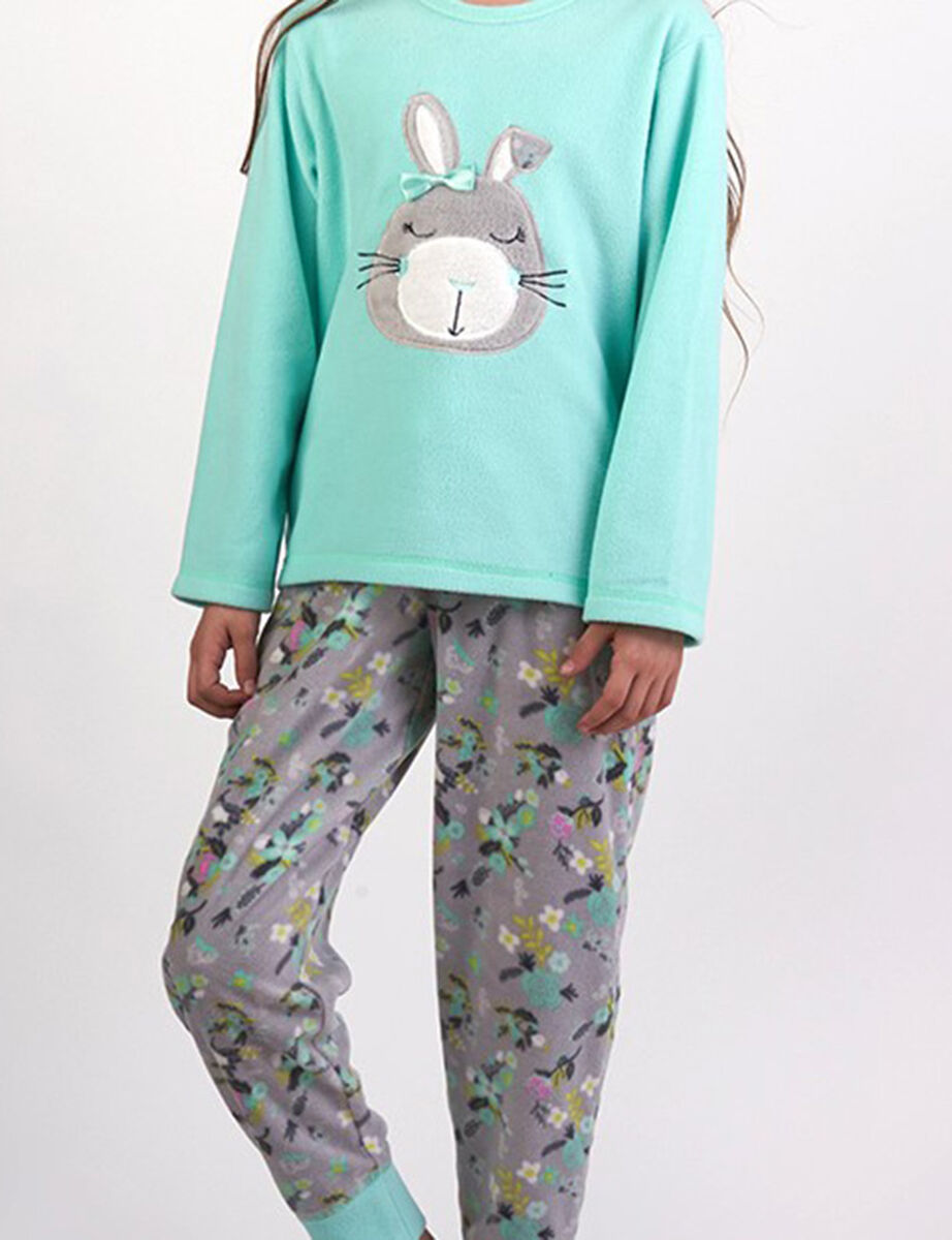 Pijama de Polar Niña Kayser Abc