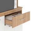 Mueble de Cocina Vekkahome Buck 1 Cajón 12 Puertas Café