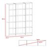 2 Estantes 45 cm + Estante 62 cm TuHome Home Wengue