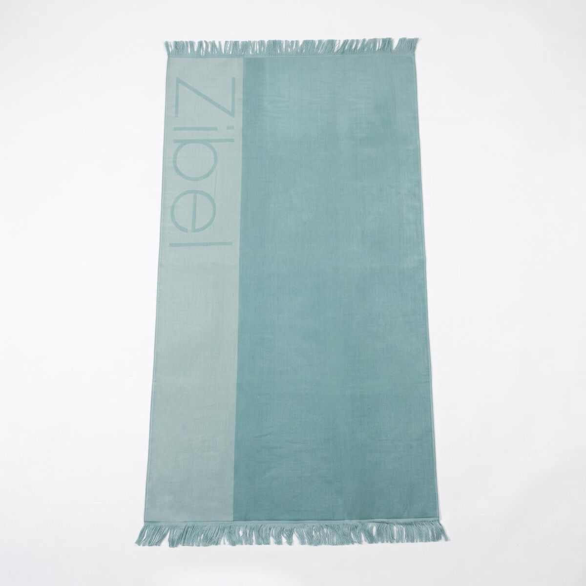 Toalla de Playa Jacquard Zibel Turqueza