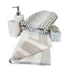 Set de Ba&ntilde;o Doral Sofia 17 Piezas Gris